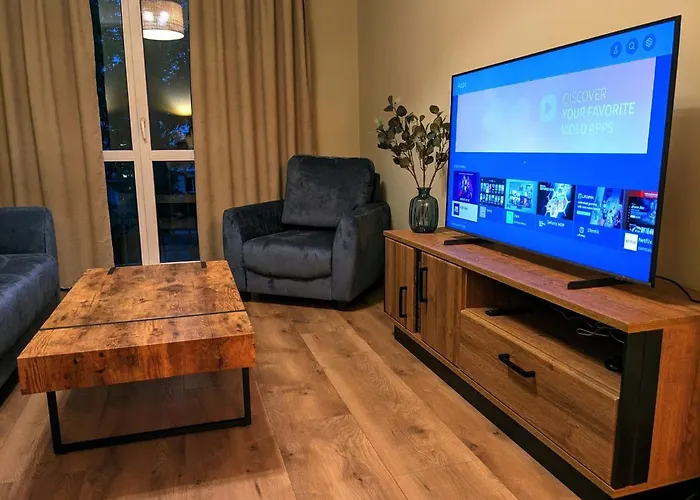Spacious Two-Bedroom Apartment In The City Center